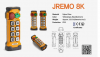 Tay điều khiển cầu trục từ xa Hàn Quốc: JREMO 8K / JREMO 8K V
