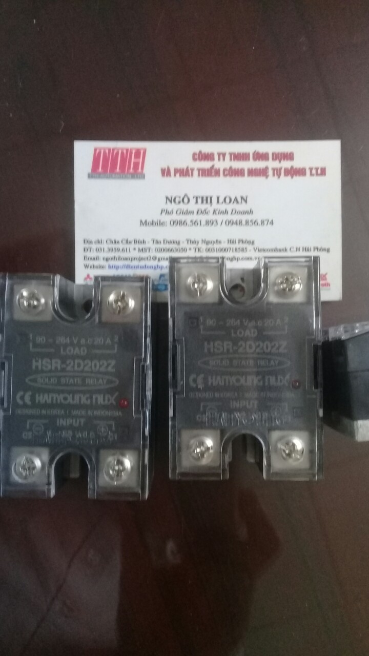 RELAY BÁN DẪN HANYOUNG (SSR) HSR-2D202Z